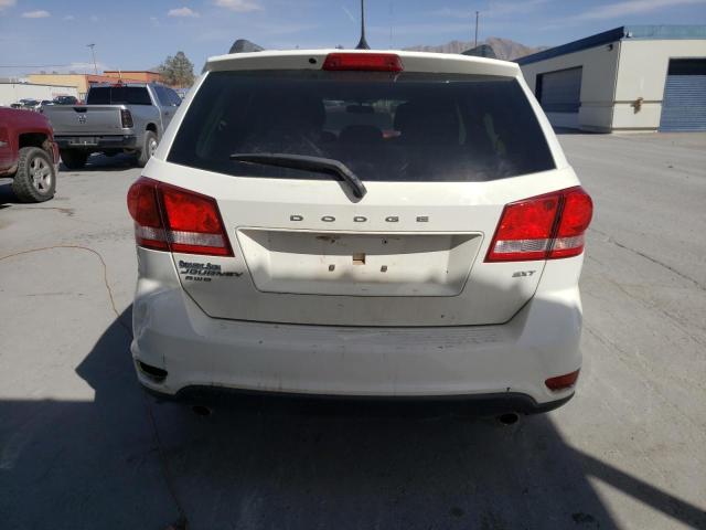 3C4PDDBGXET112948 - 2014 DODGE JOURNEY SXT WHITE photo 6