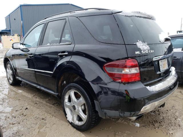 4JGBB22E38A353535 - 2008 MERCEDES-BENZ ML 320 CDI BLACK photo 2