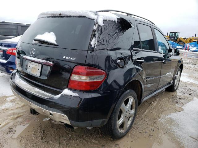 4JGBB22E38A353535 - 2008 MERCEDES-BENZ ML 320 CDI BLACK photo 3