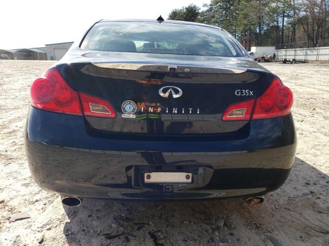 JNKBV61F87M820022 - 2007 INFINITI G35 BLACK photo 6