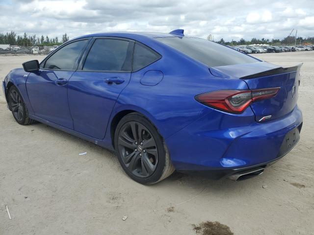 19UUB5F56MA004051 - 2021 ACURA TLX TECH A BLUE photo 2