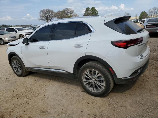 LRBAZLR47ND135511 - 2022 BUICK ENVISION PREFERRED WHITE photo 2