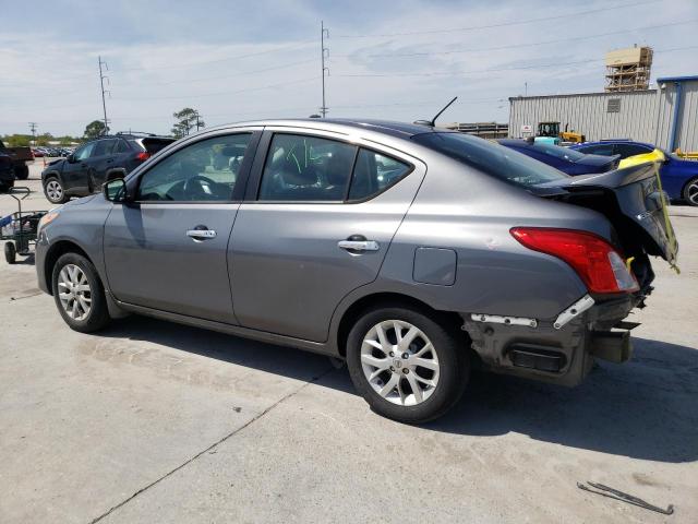 3N1CN7AP0KL801636 - 2019 NISSAN VERSA S GRAY photo 2