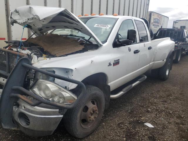 3D7MX48A28G250287 - 2008 DODGE RAM 3500 ST WHITE photo 1