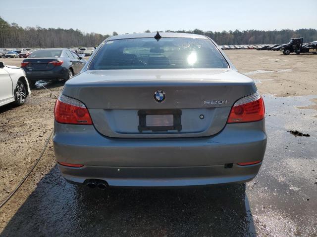 WBANU5C5XAC460925 - 2010 BMW 528 I GRAY photo 6