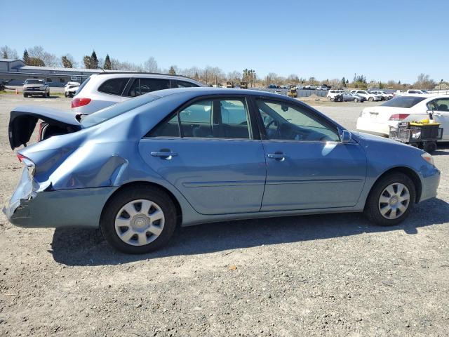 JTDBE32K720035616 - 2002 TOYOTA CAMRY LE BLUE photo 3