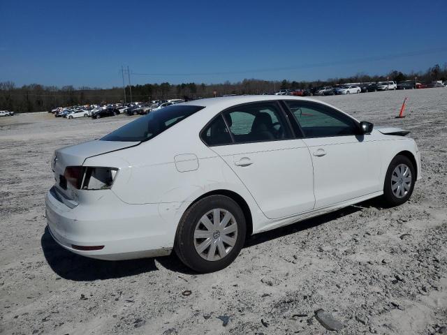 3VW267AJ9GM262143 - 2016 VOLKSWAGEN JETTA S WHITE photo 3