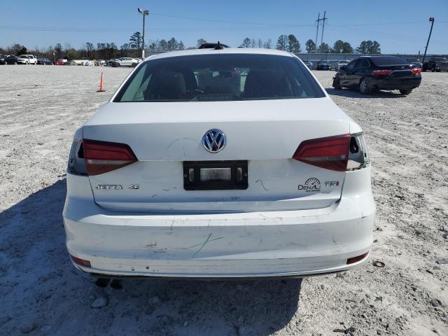 3VW267AJ9GM262143 - 2016 VOLKSWAGEN JETTA S WHITE photo 6