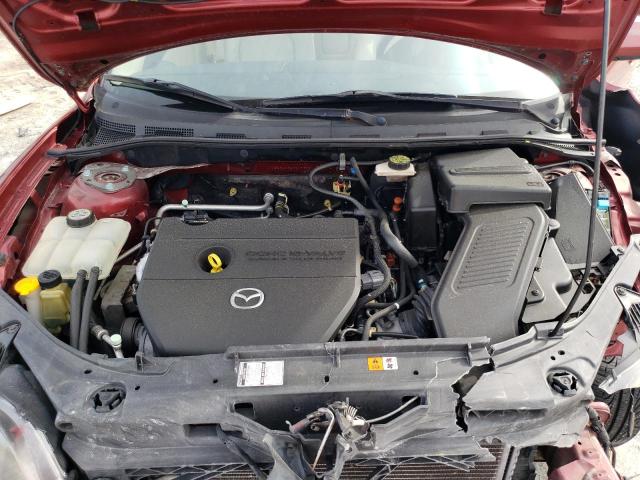 JM1BK32F691217372 - 2009 MAZDA 3 I BURGUNDY photo 11