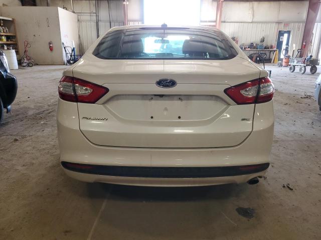 3FA6P0H72GR376058 - 2016 FORD FUSION SE WHITE photo 6