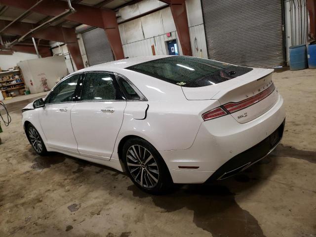 3LN6L5KU9HR653089 - 2017 LINCOLN MKZ HYBRID PREMIERE WHITE photo 2