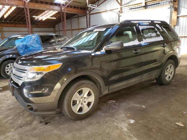 1FM5K8B82EGC52277 - 2014 FORD EXPLORER BLACK photo 1