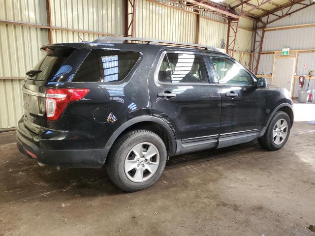 1FM5K8B82EGC52277 - 2014 FORD EXPLORER BLACK photo 3