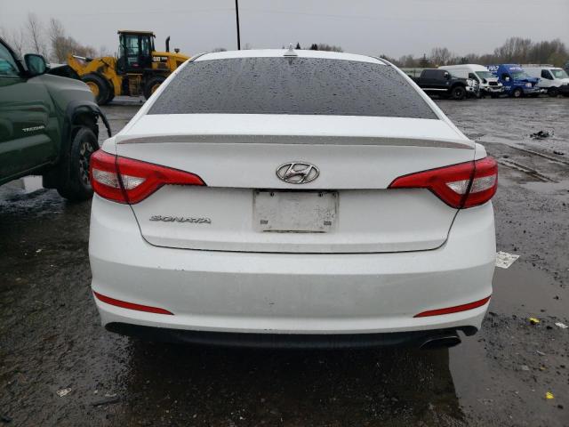 5NPE24AF6GH339241 - 2016 HYUNDAI SONATA SE WHITE photo 6