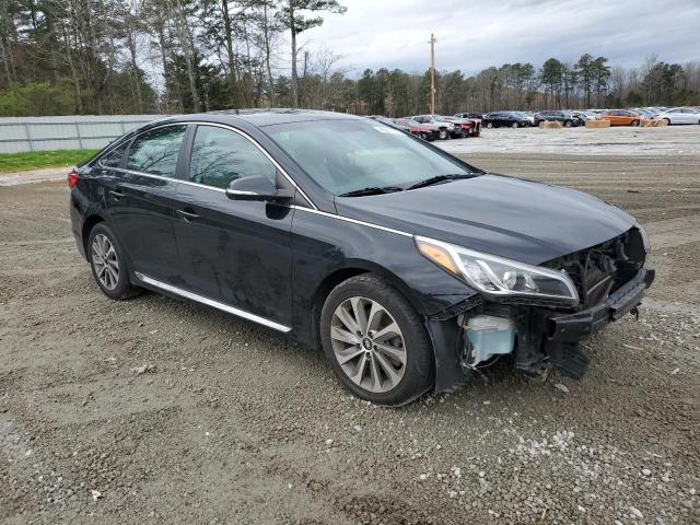 5NPE34AF8GH321126 - 2016 HYUNDAI SONATA SPORT BLACK photo 4