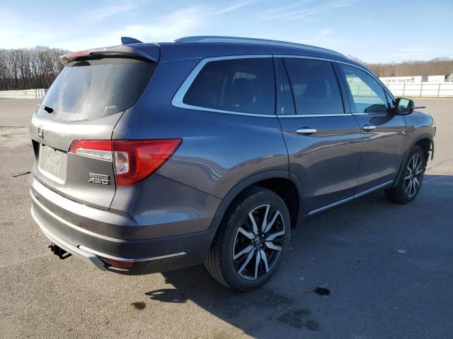 5FNYF6H98LB039660 - 2020 HONDA PILOT TOURING GRAY photo 3