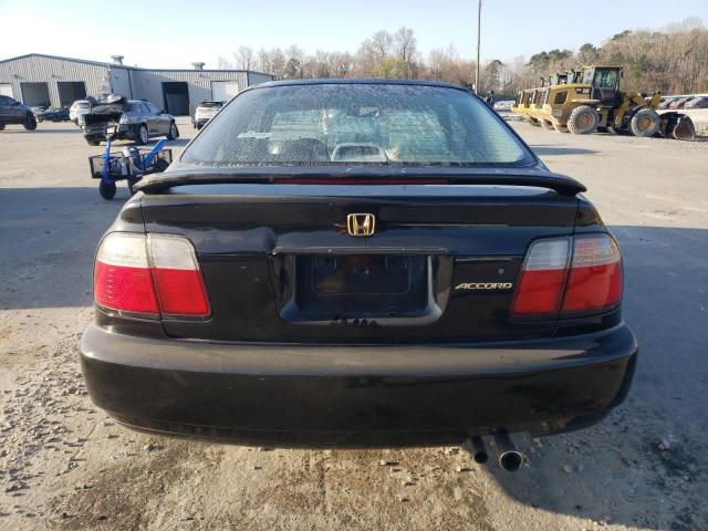 1HGCD7269TA025491 - 1996 HONDA ACCORD EX BLACK photo 6