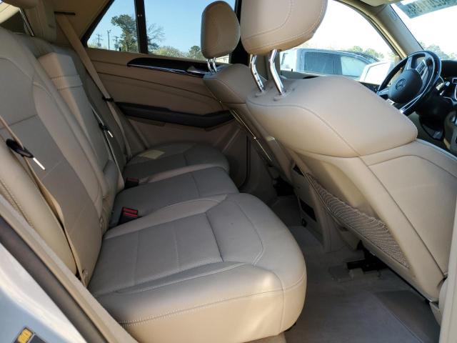 4JGDA5HBXFA604431 - 2015 MERCEDES-BENZ ML 350 4MATIC SILVER photo 10