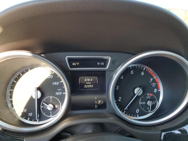 4JGDA5HBXFA604431 - 2015 MERCEDES-BENZ ML 350 4MATIC SILVER photo 9