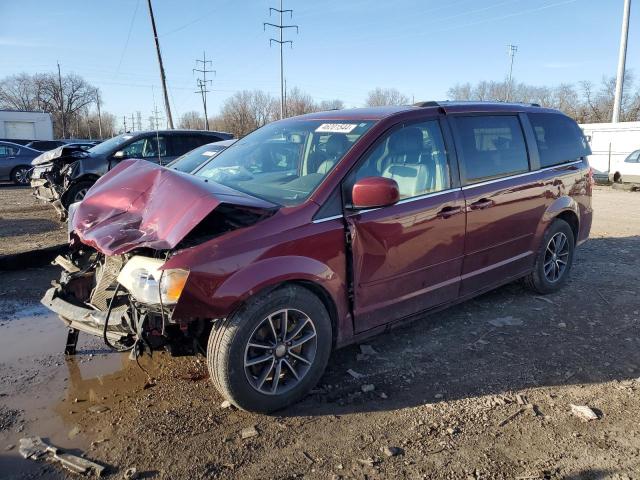 2C4RDGCG0HR864772 - 2017 DODGE GRAND CARA SXT BURGUNDY photo 1