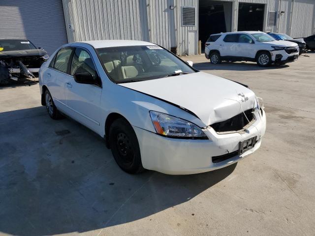 1HGCM56484A051191 - 2004 HONDA ACCORD LX WHITE photo 4