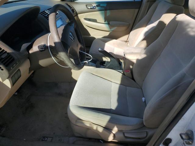 1HGCM56484A051191 - 2004 HONDA ACCORD LX WHITE photo 7