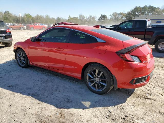 2HGFC3B30KH356393 - 2019 HONDA CIVIC EX RED photo 2