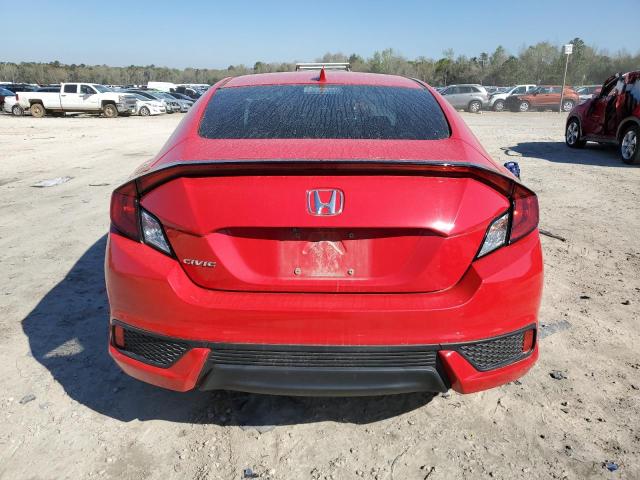 2HGFC3B30KH356393 - 2019 HONDA CIVIC EX RED photo 6