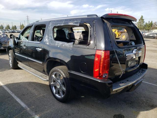 1GYS3HEFXER105119 - 2014 CADILLAC ESCALADE ESV LUXURY BLACK photo 2
