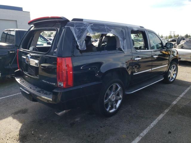 1GYS3HEFXER105119 - 2014 CADILLAC ESCALADE ESV LUXURY BLACK photo 3
