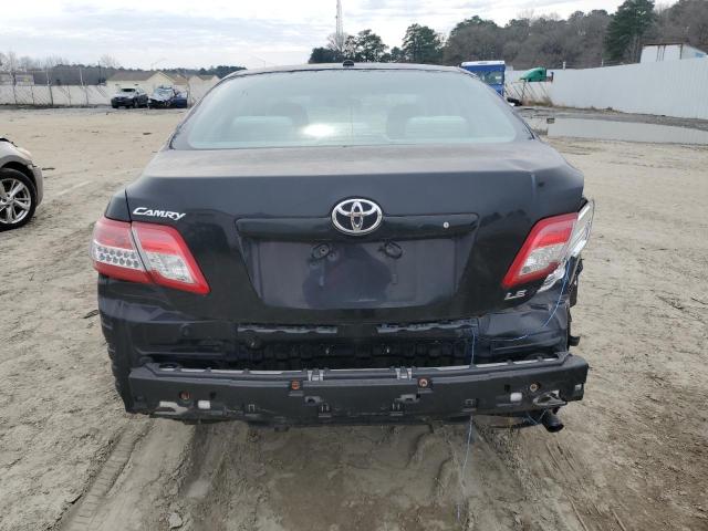 4T1BF3EK4BU662089 - 2011 TOYOTA CAMRY BASE BLACK photo 6