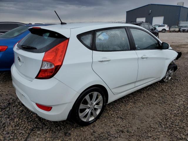 KMHCU5AE4DU073956 - 2013 HYUNDAI ACCENT GLS WHITE photo 3