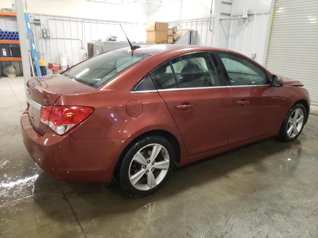 1G1PE5SB5D7102749 - 2013 CHEVROLET CRUZE LT RED photo 3