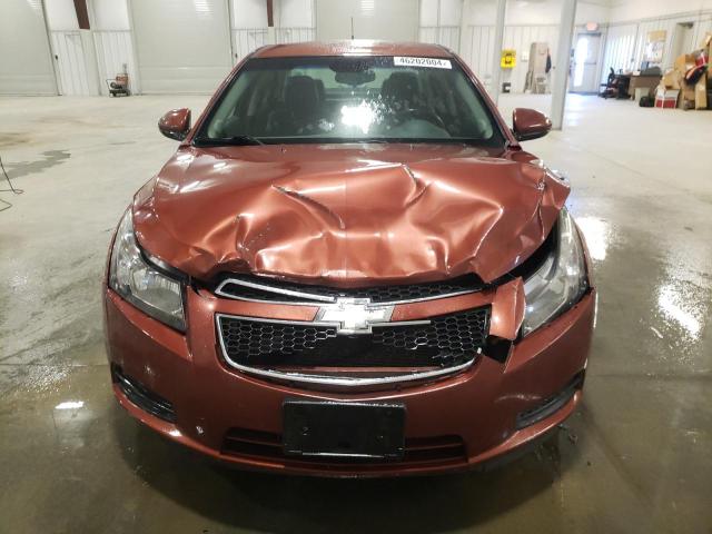 1G1PE5SB5D7102749 - 2013 CHEVROLET CRUZE LT RED photo 5