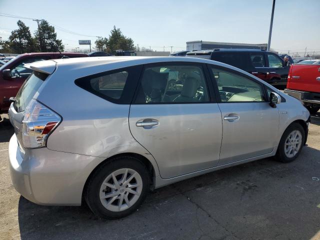 JTDZN3EU1EJ013704 - 2014 TOYOTA PRIUS V SILVER photo 3