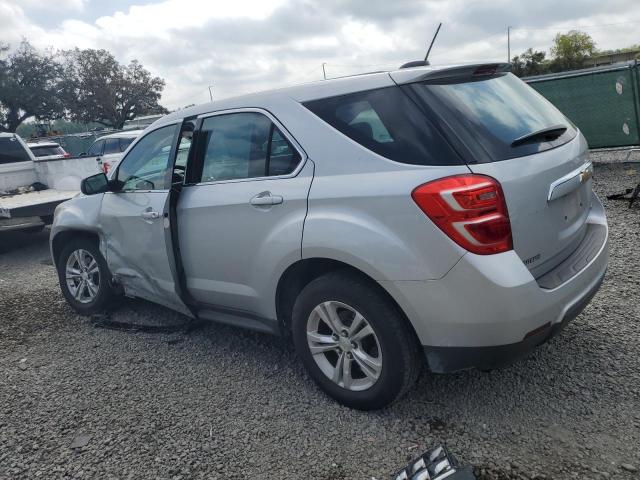 2GNALBEK7G6150567 - 2016 CHEVROLET EQUINOX LS SILVER photo 2