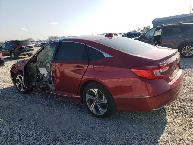 1HGCV1F56JA238536 - 2018 HONDA ACCORD EXL RED photo 2