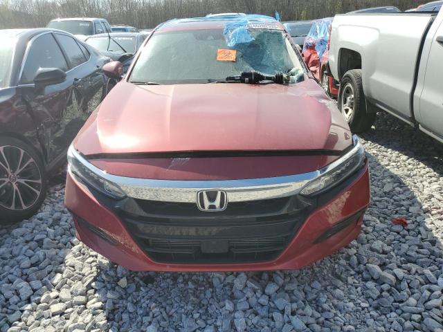 1HGCV1F56JA238536 - 2018 HONDA ACCORD EXL RED photo 5