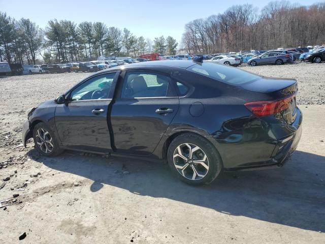 3KPF24AD4LE245053 - 2020 KIA FORTE FE BLACK photo 2