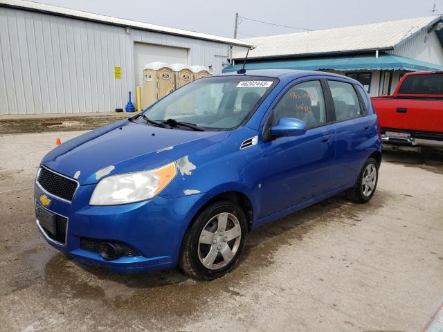 KL1TD66E99B637260 - 2009 CHEVROLET AVEO LS 蓝色 照片 1