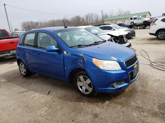 KL1TD66E99B637260 - 2009 CHEVROLET AVEO LS 蓝色 照片 4