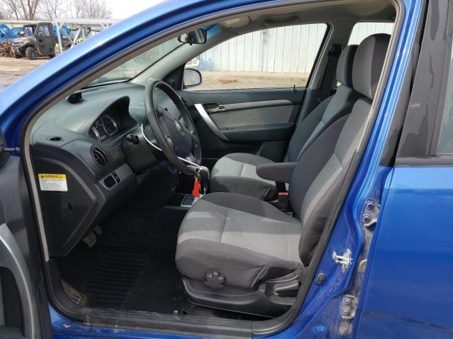 KL1TD66E99B637260 - 2009 CHEVROLET AVEO LS 蓝色 照片 7