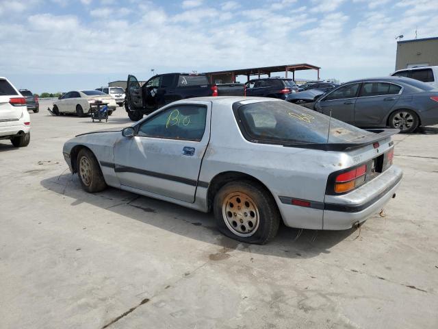 JM1FC3319H0542295 - 1987 MAZDA RX7 SILVER photo 2