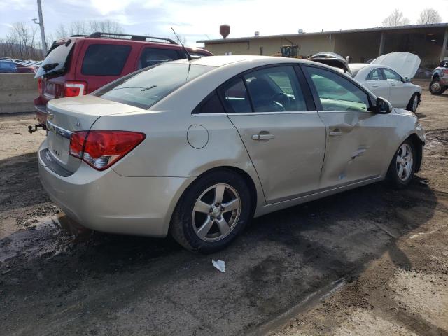 1G1PC5SB4E7186408 - 2014 CHEVROLET CRUZE LT GOLD photo 3