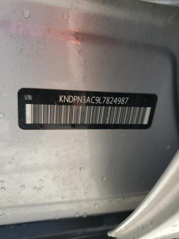 KNDPN3AC9L7824987 - 2020 KIA SPORTAGE EX SILVER photo 13