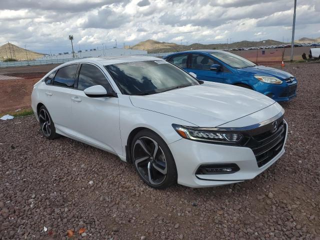 1HGCV2F3XKA034683 - 2019 HONDA ACCORD SPORT WHITE photo 4