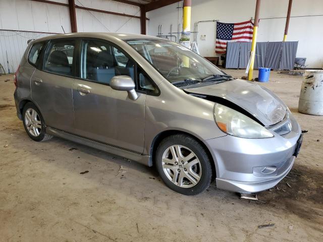 JHMGD376X8S063605 - 2008 HONDA FIT SPORT SILVER photo 4