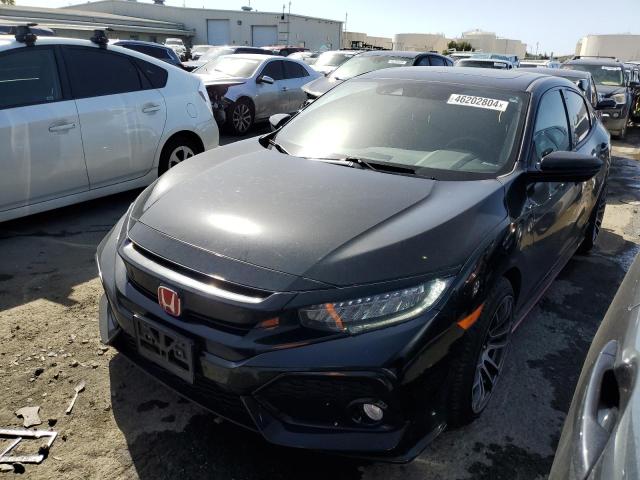 SHHFK7H99HU422764 - 2017 HONDA CIVIC SPORT TOURING BLACK photo 1