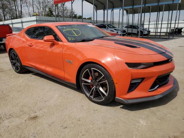 1G1FG1R79J0171450 - 2018 CHEVROLET CAMARO SS ORANGE photo 4