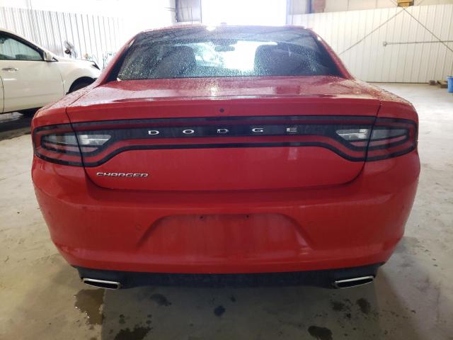 2C3CDXBG9NH144903 - 2022 DODGE CHARGER SXT RED photo 6